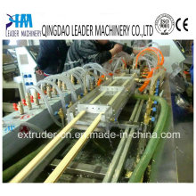 Single Screw-PVC Skirting Board Small Profile Extruder Machine